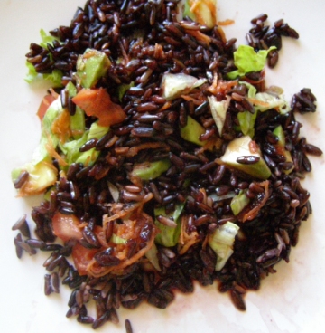 рецепты блюд из черного риса