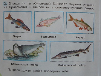 обитатели озера Байкал
