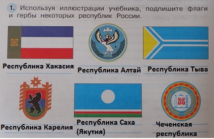 флаги и гербы республик России